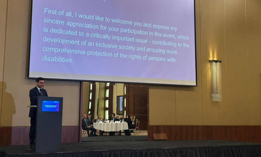 Mediada inklüziv kommunikasiya məsələsi hüquqi diqqət və məsuliyyət tələb edir - Nazir müavini 