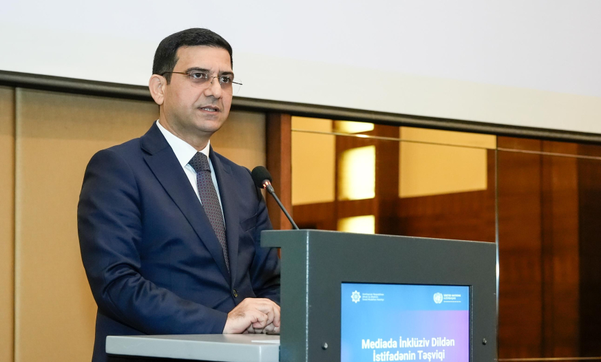 Mediada inklüziv kommunikasiya məsələsi hüquqi diqqət və məsuliyyət tələb edir - Nazir müavini 