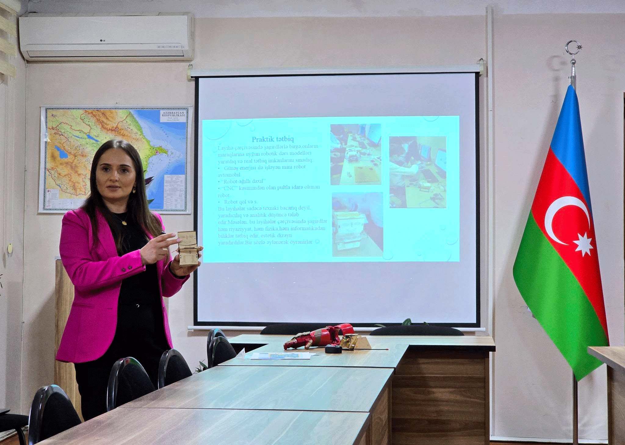 Yaradıcı müəllimlər üçün müsabiqənin final mərhələsi keçirilib