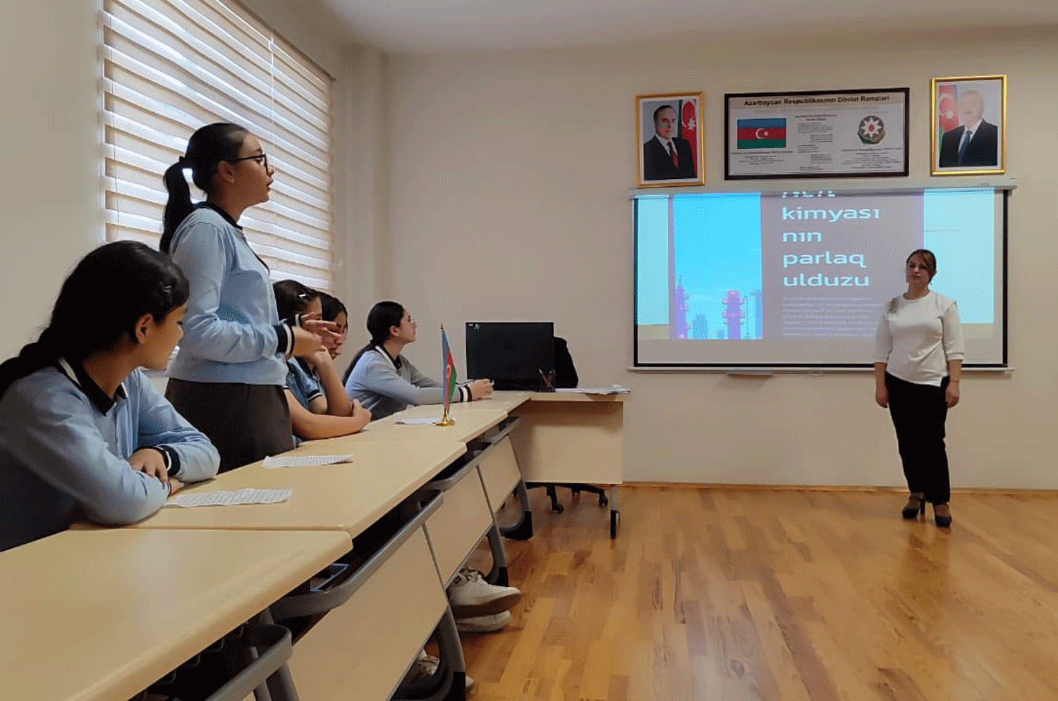 Paytaxt məktəblərində Yusif Məmmədəliyevin yubileyi qeyd olunub