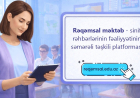 Sinif rəhbərləri bu platformada fəaliyyətlərini daha səmərəli  edə bilərlər 