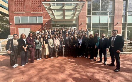 Elm və təhsil naziri ABŞ-də təhsil alan azərbaycanlı tələbələrlə görüşüb 