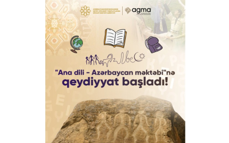 “Ana dili” – Azərbaycan məktəbi üzrə qeydiyyat