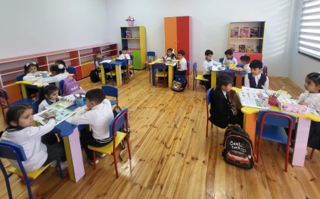 Yenidən Ağdamdayıq: Xıdırlıda məktəbə gedən ilk balacalar - REPORTAJ 