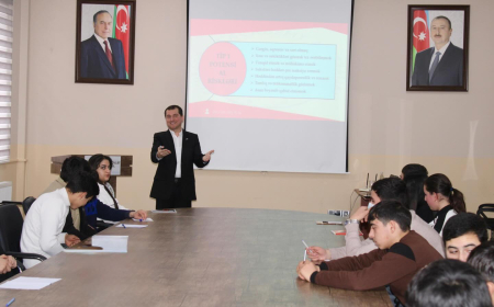 Qəbələ peşə mərkəzində maarifləndirici seminar keçirilib 