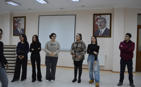 “Mediada gənclərin hüquqi mübarizəsi” layihəsi çərçivəsində debat yarışı keçirilib