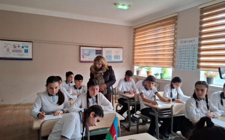 Yeni layihə: Region şagirdləri ingilis dili olimpiadasına hazırlaşdırılır