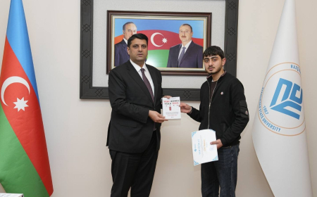 NDU tələbələri sertifikatla təltif olunublar