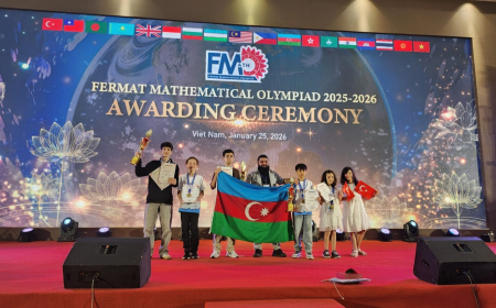 Riyaziyyatçılarımız Vyetnamda ölkəmizi layiqincə təmsil ediblər 