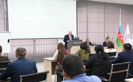 Əlavə və ikinci ali təhsil üzrə oxuyan tələbələrlə görüş keçirilib 