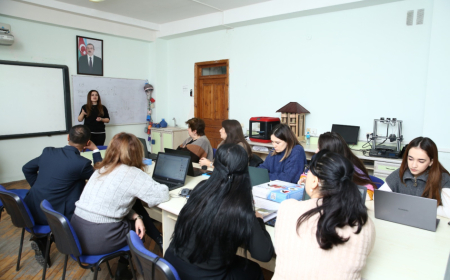 Pedaqoji Universitetdə STEAM təlimlərinə başlanılıb 