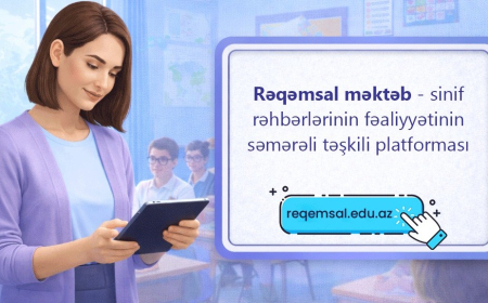 Sinif rəhbərləri bu platformada fəaliyyətlərini daha səmərəli  edə bilərlər