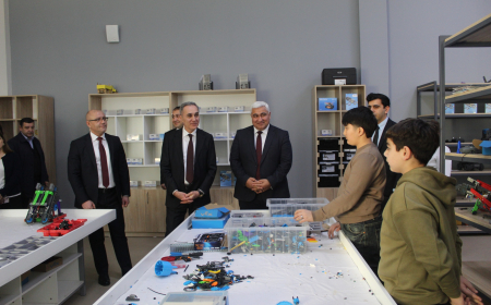 Agentlik rəhbəri Bərdə Dövlət Peşə Təhsil Mərkəzində olub