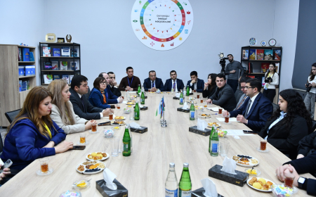 ADNSU-da Özbəkistanın ali məktəblərinin nümayəndələri ilə görüş keçirilib 