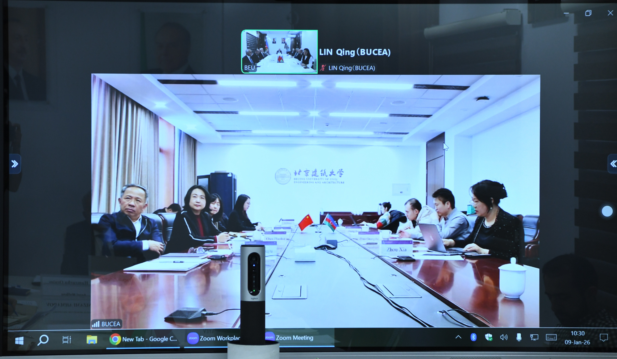 BMU Çinin daha bir universiteti ilə ikili diplom müqaviləsi imzalayıb