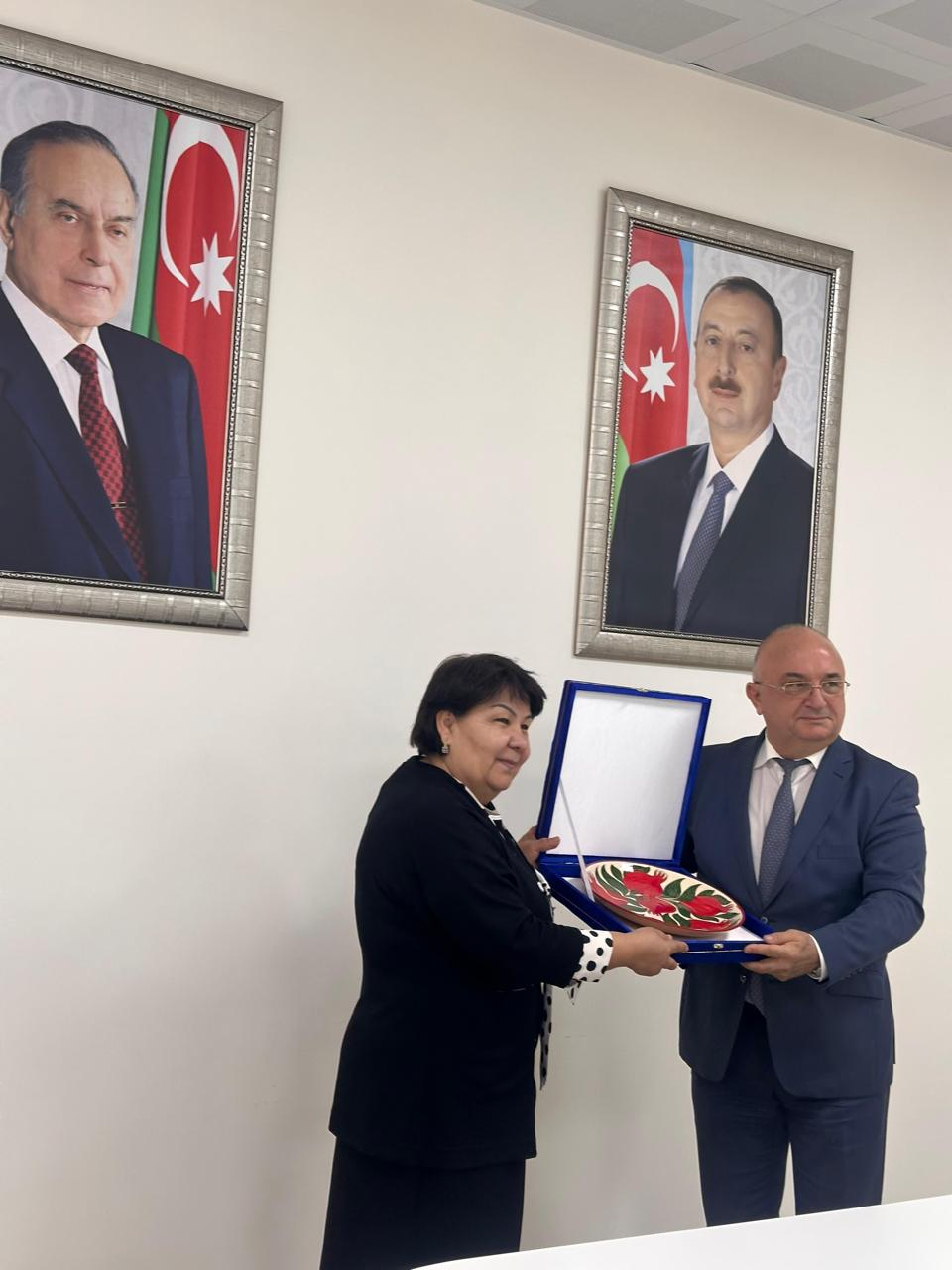 Daşkənd Dövlət Texniki Universitetinin nümayəndələri ADNSU-da olublar