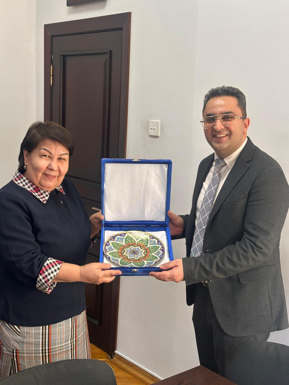 Daşkənd Dövlət Texniki Universitetinin nümayəndələri ADNSU-da olublar