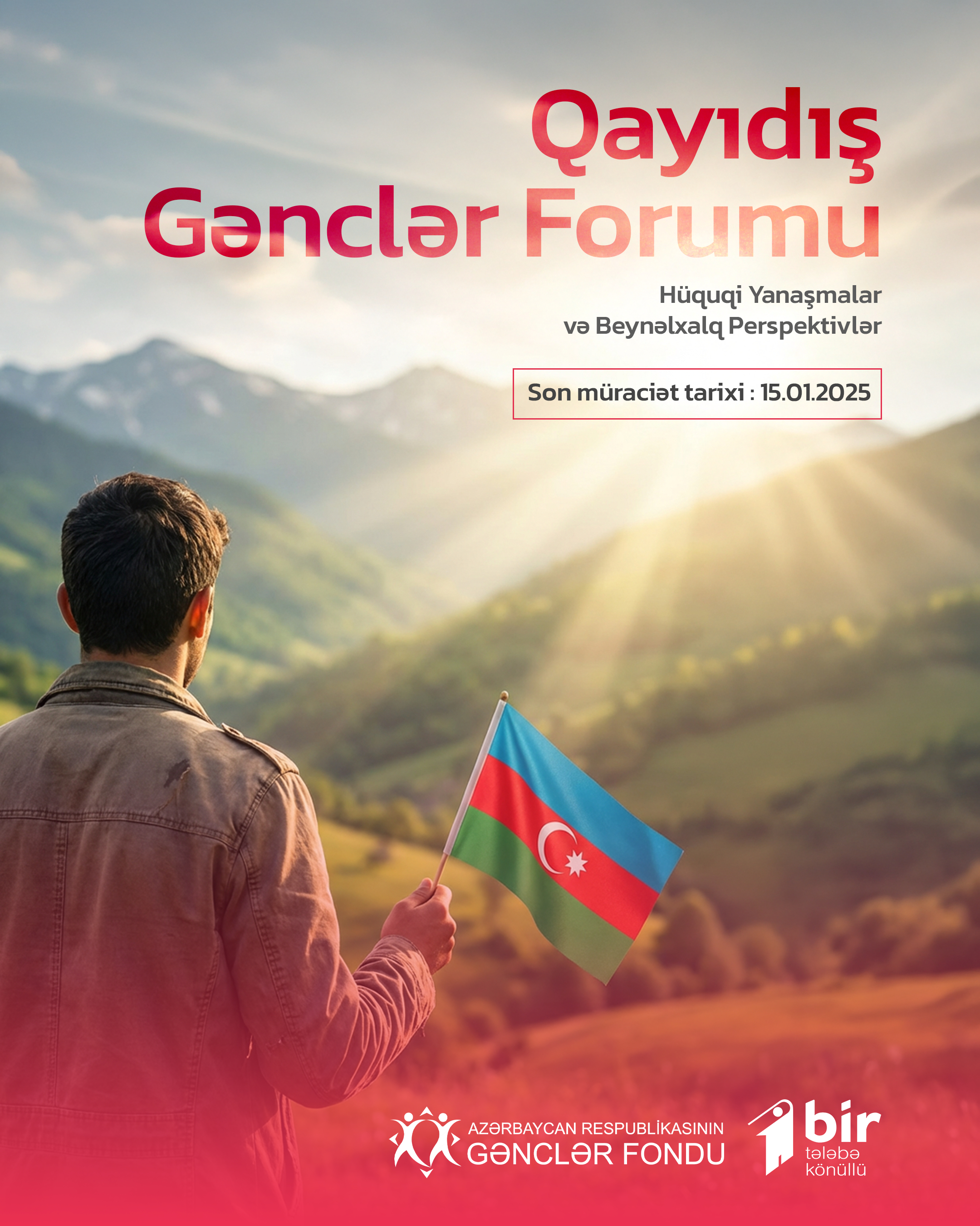 “Qayıdış Gənclər Forumu – Hüquqi Yanaşmalar və Beynəlxalq Perspektivlər” layihəsi  keçiriləcək