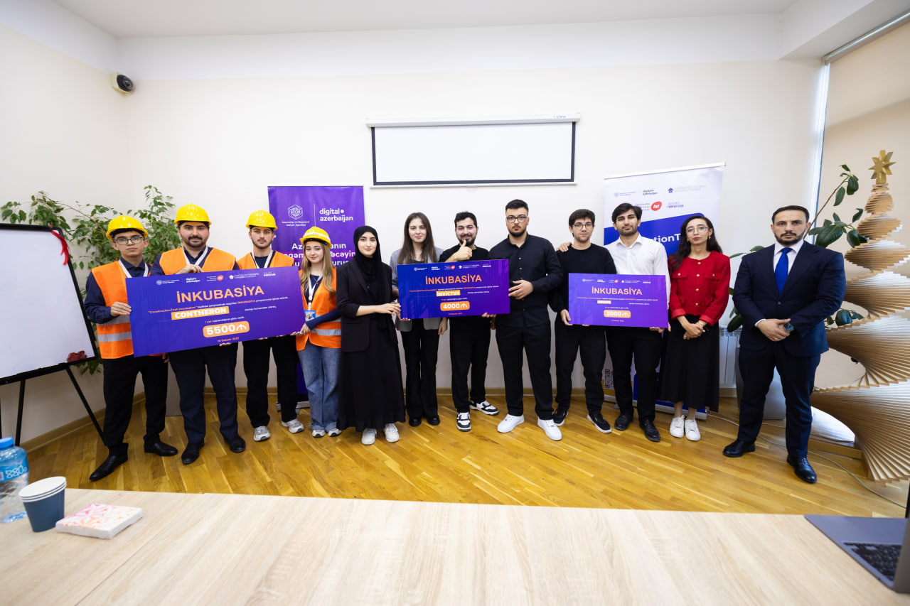 AzMİU-da tikinti texnologiyaları üzrə startapın qalibləri seçilib