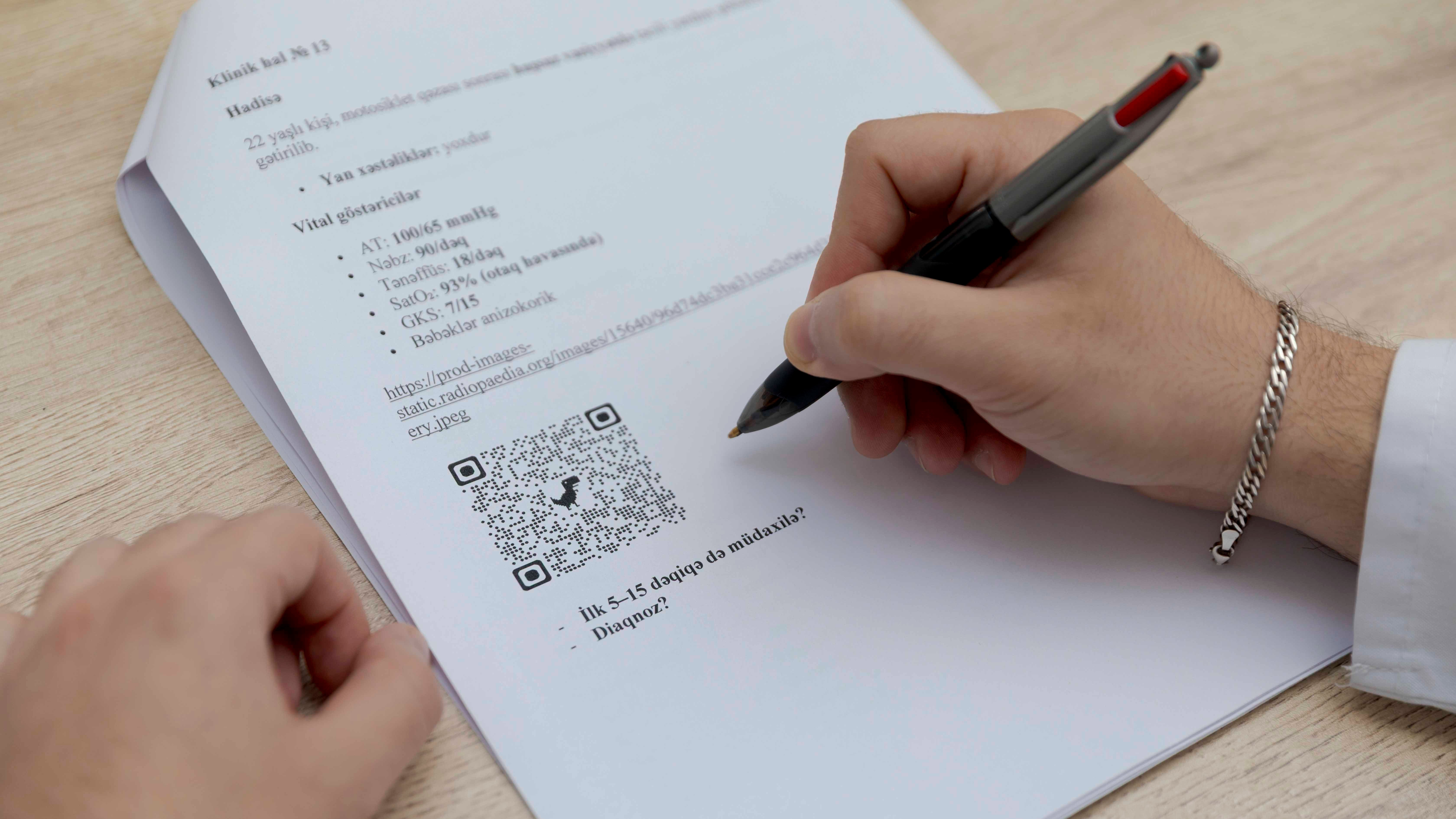 Bu universitetdə imtahanlar QR kodla keçirilir