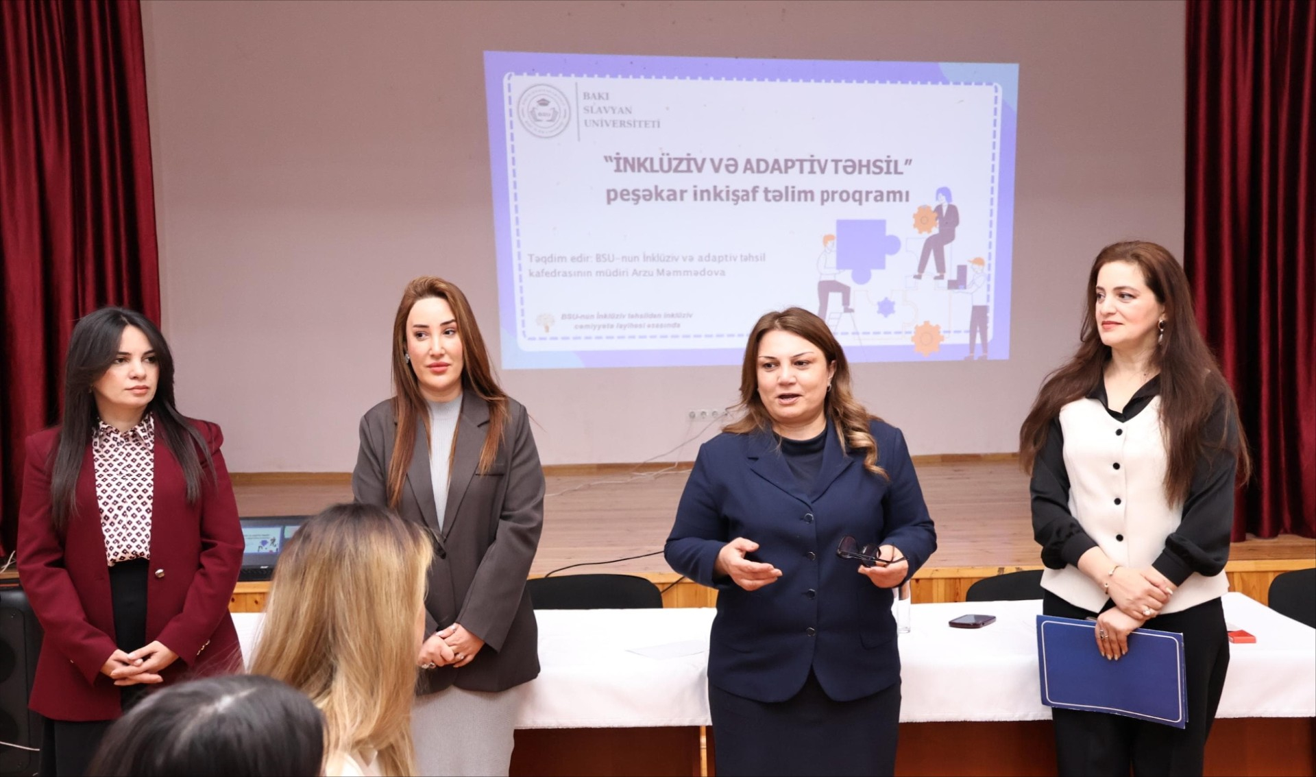 BSU Qubada “İnklüziv və adaptiv təhsil” mövzusunda təlim keçirib