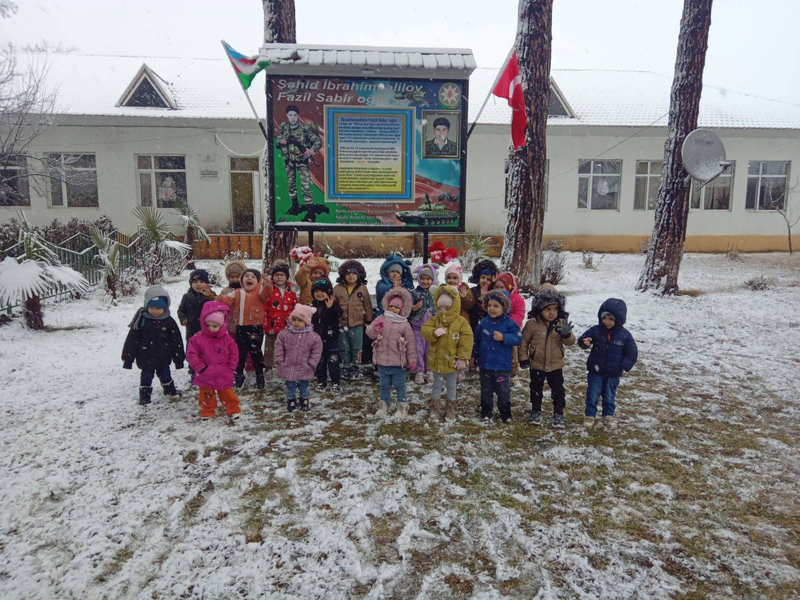 Şəki-Zaqatalada qarlı hava davamiyyətə təsir etməyib