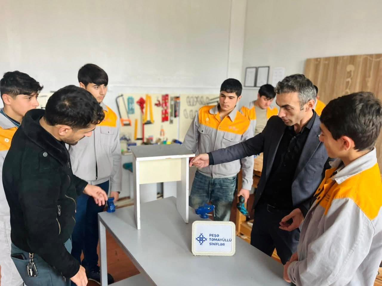 Lənkəran-Astara bölgəsinin 911 şagirdi orta məktəbdə peşə təhsili alır