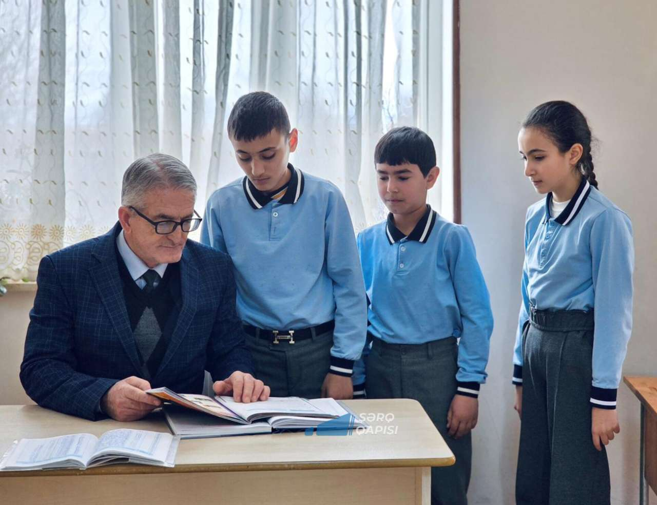 Sərhədin bir addımlığında yerləşən 37 yaşlı məktəb