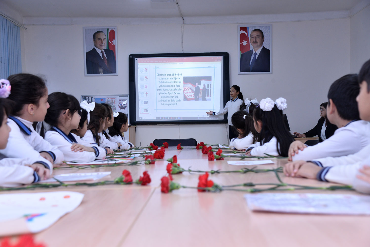 20 Yanvara həsr olunmuş xüsusi dərslər keçirilib