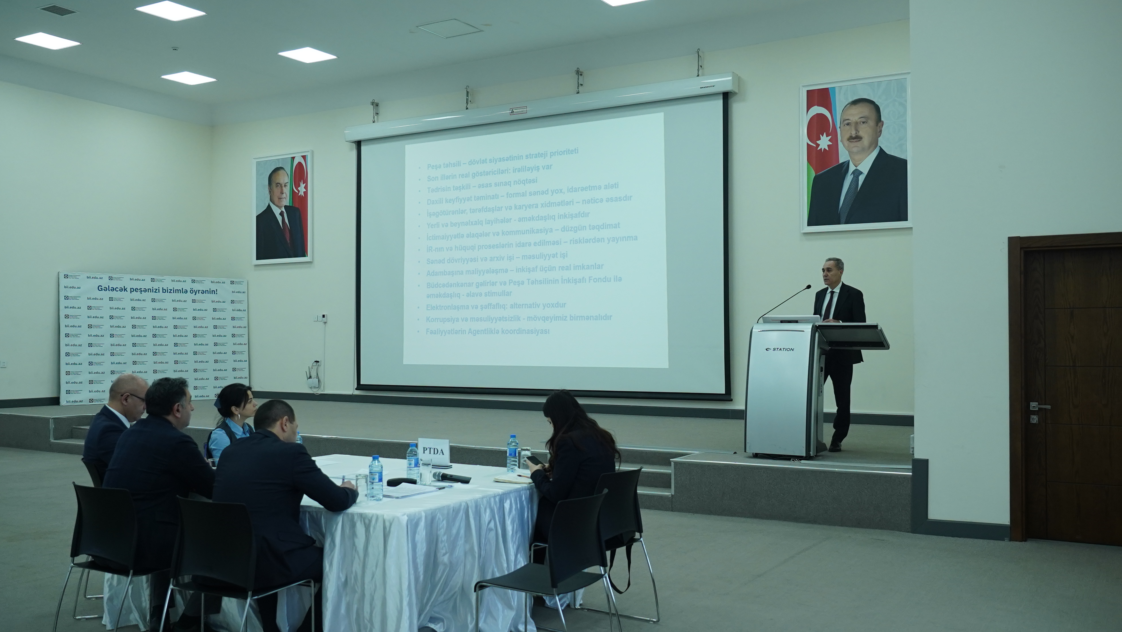 Peşə təhsilində adambaşına maliyyələşmə üzrə hesabatlar dinlənilib