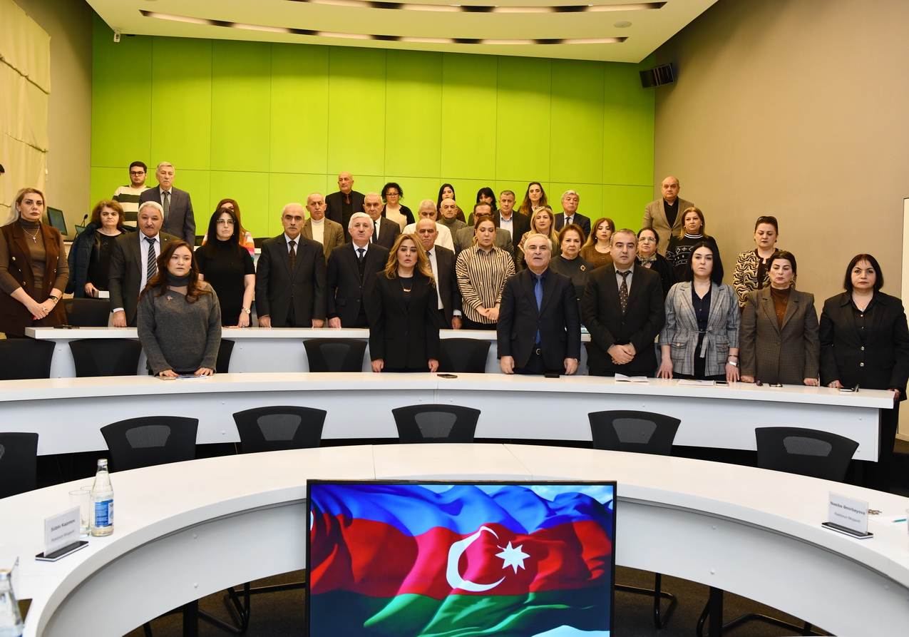 ADNSU-da 20 Yanvar şəhidlərinin xatirəsinə həsr olunmuş tədbir keçirilib