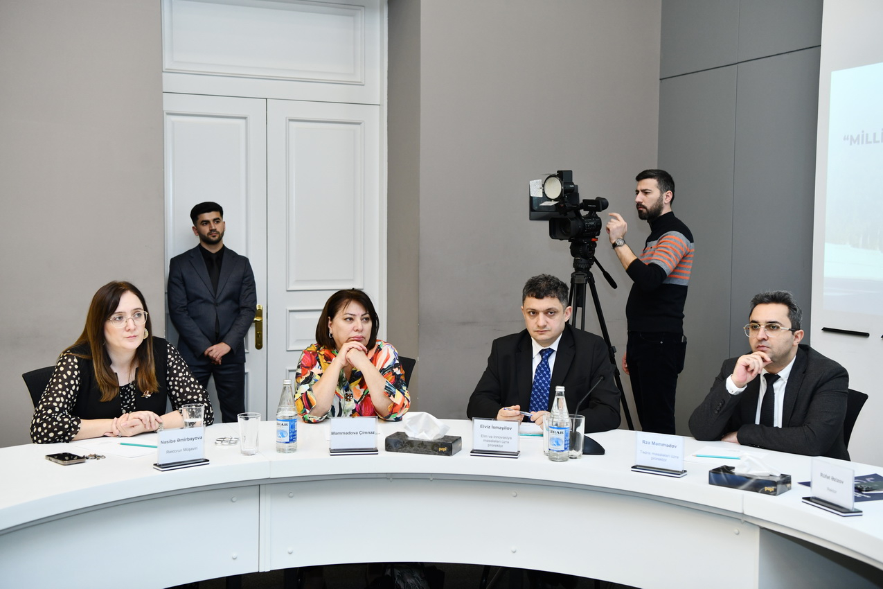 ADNSU-da 20 Yanvar şəhidlərinin xatirəsinə həsr olunmuş tədbir keçirilib