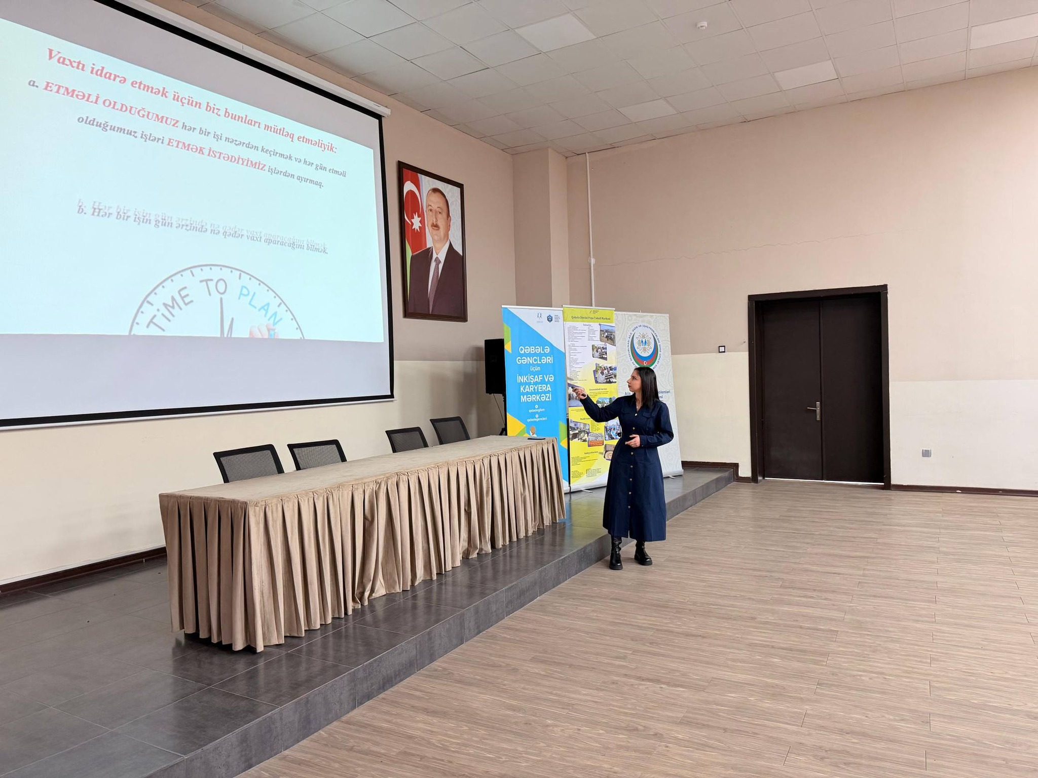 Qəbələdə “Zamanın idarə olunması” mövzusunda təlim keçirilib