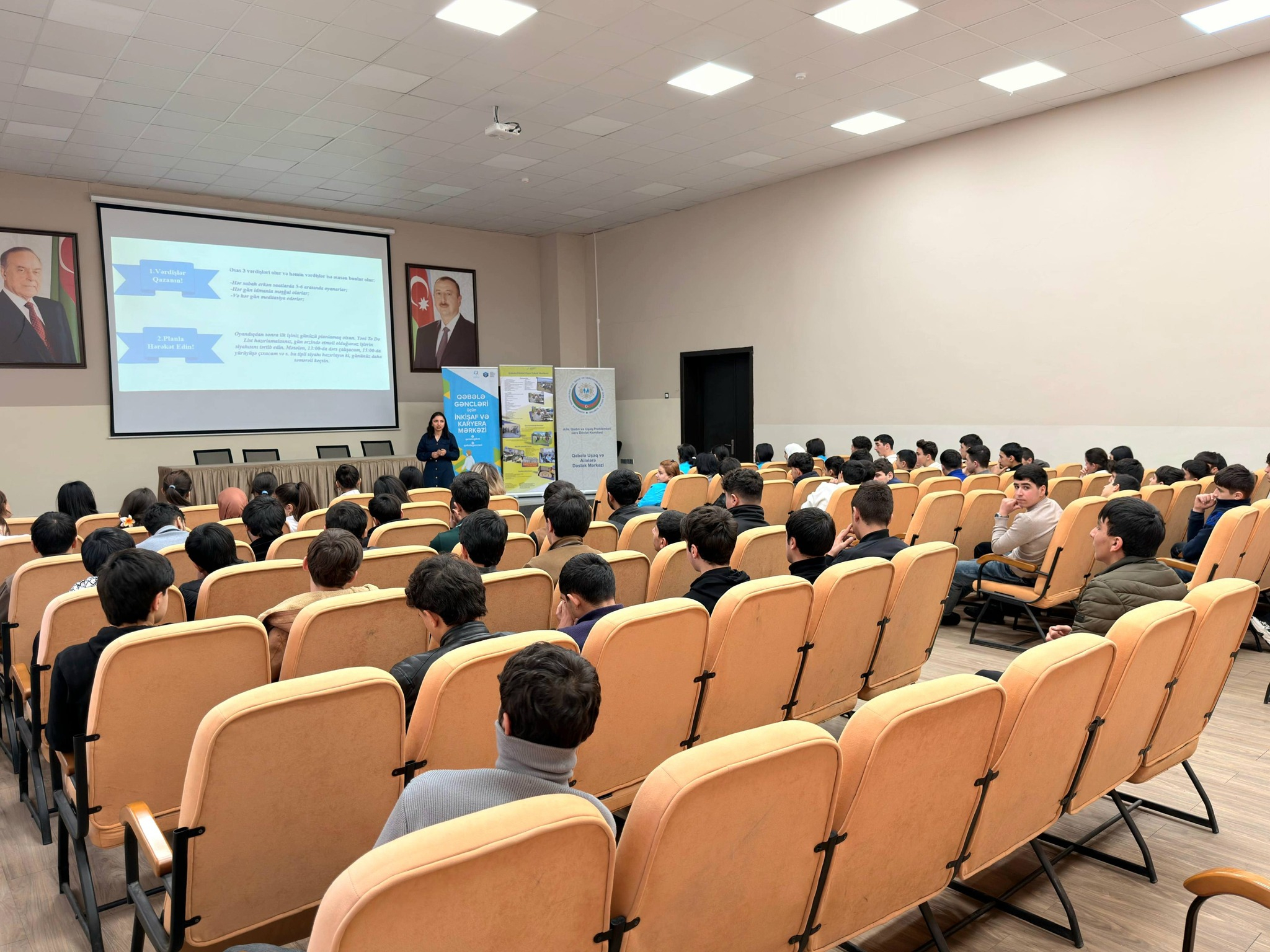 Qəbələdə “Zamanın idarə olunması” mövzusunda təlim keçirilib