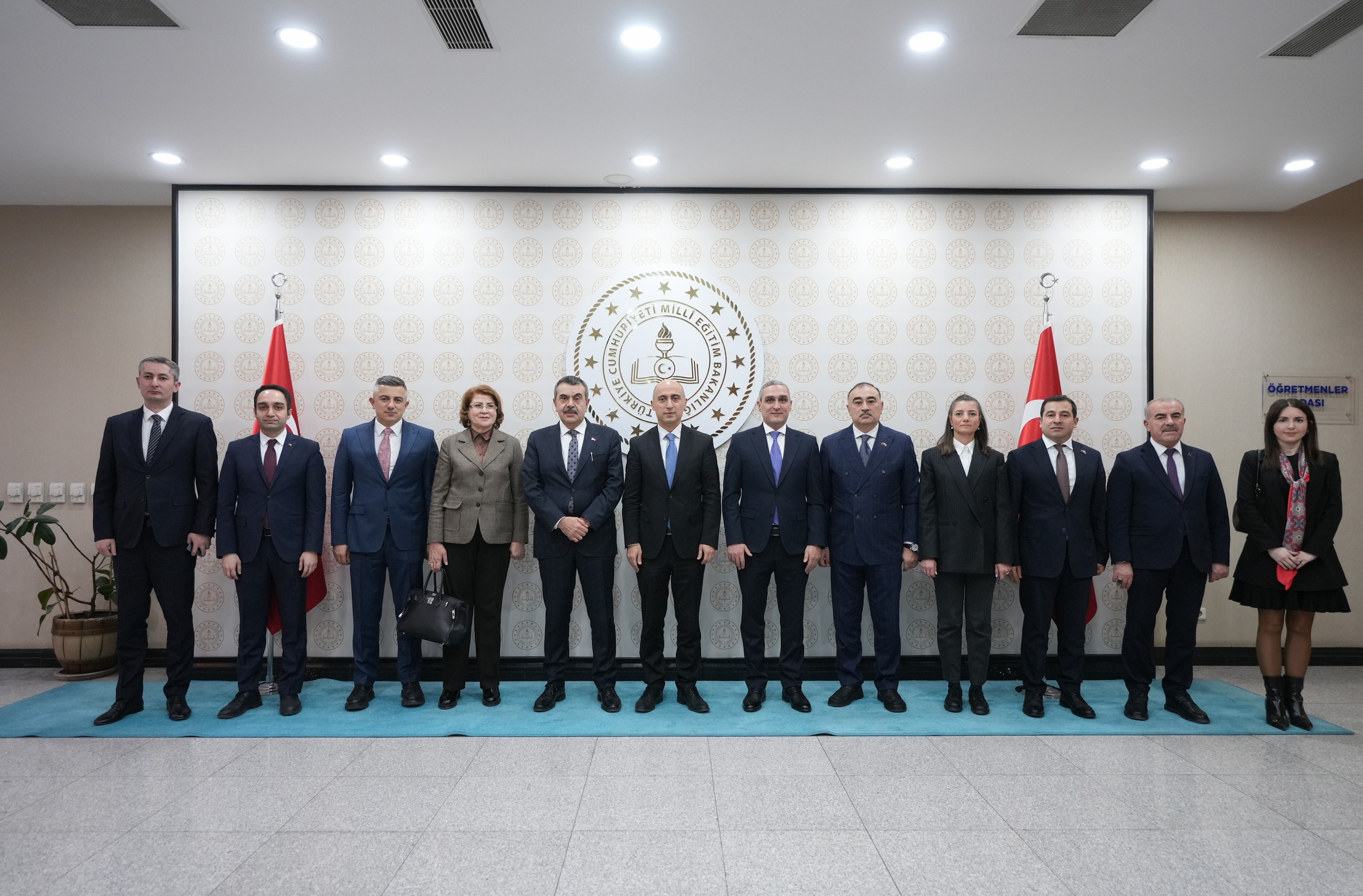 Emin Əmrullayev Türkiyəyə səfəri çərçivəsində Yusuf Tekinlə görüşüb