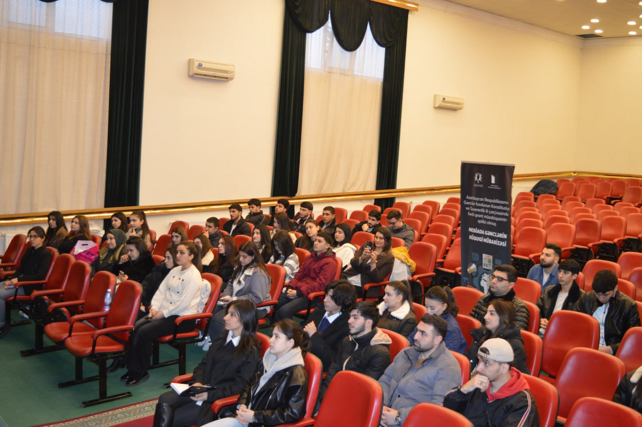 Gənclərin media və hüquqi maarifləndirilməsi gücləndirilir