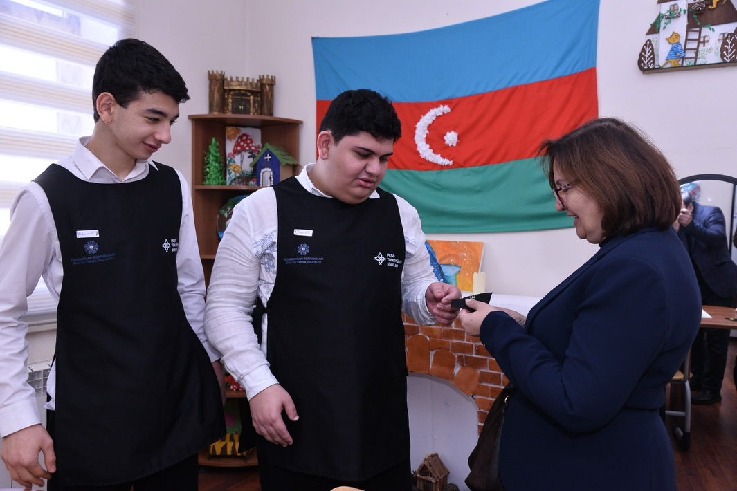 İlk dəfə xüsusi məktəbdə peşə təmayüllü sinif yaradılıb