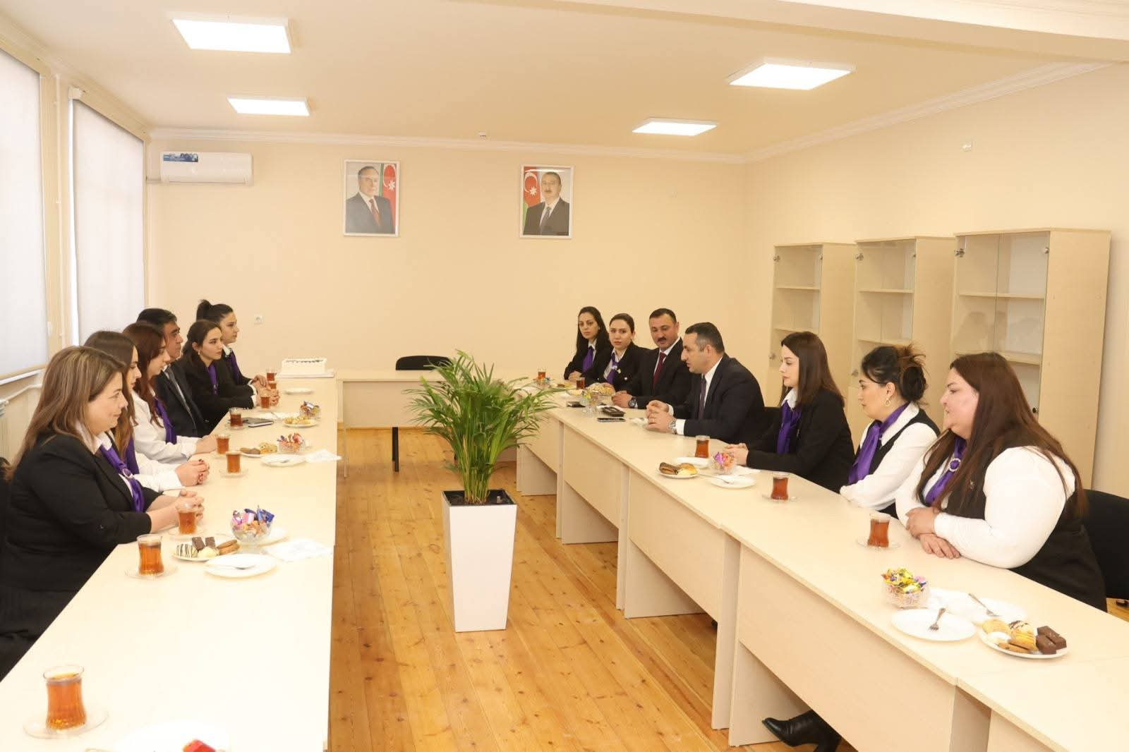 Kərkicahan qəsəbə 1 nömrəli tam orta məktəbində ilk dərs günü