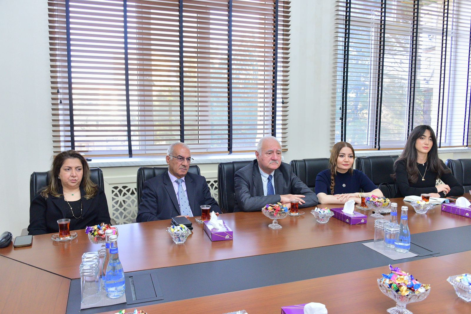 İctimai Şuranın üzvləri SDU-da imtahanların gedişini izləyiblər