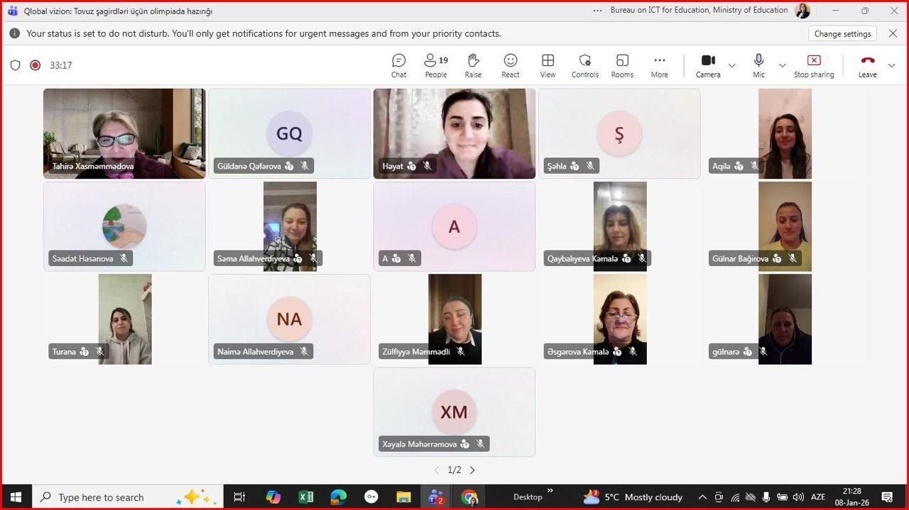 Yeni layihə: Region şagirdləri ingilis dili olimpiadasına hazırlaşdırılır