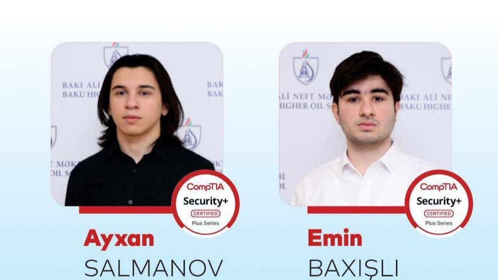 BANM tələbələri beynəlxalq kibertəhlükəsizlik sertifikatı qazanıblar