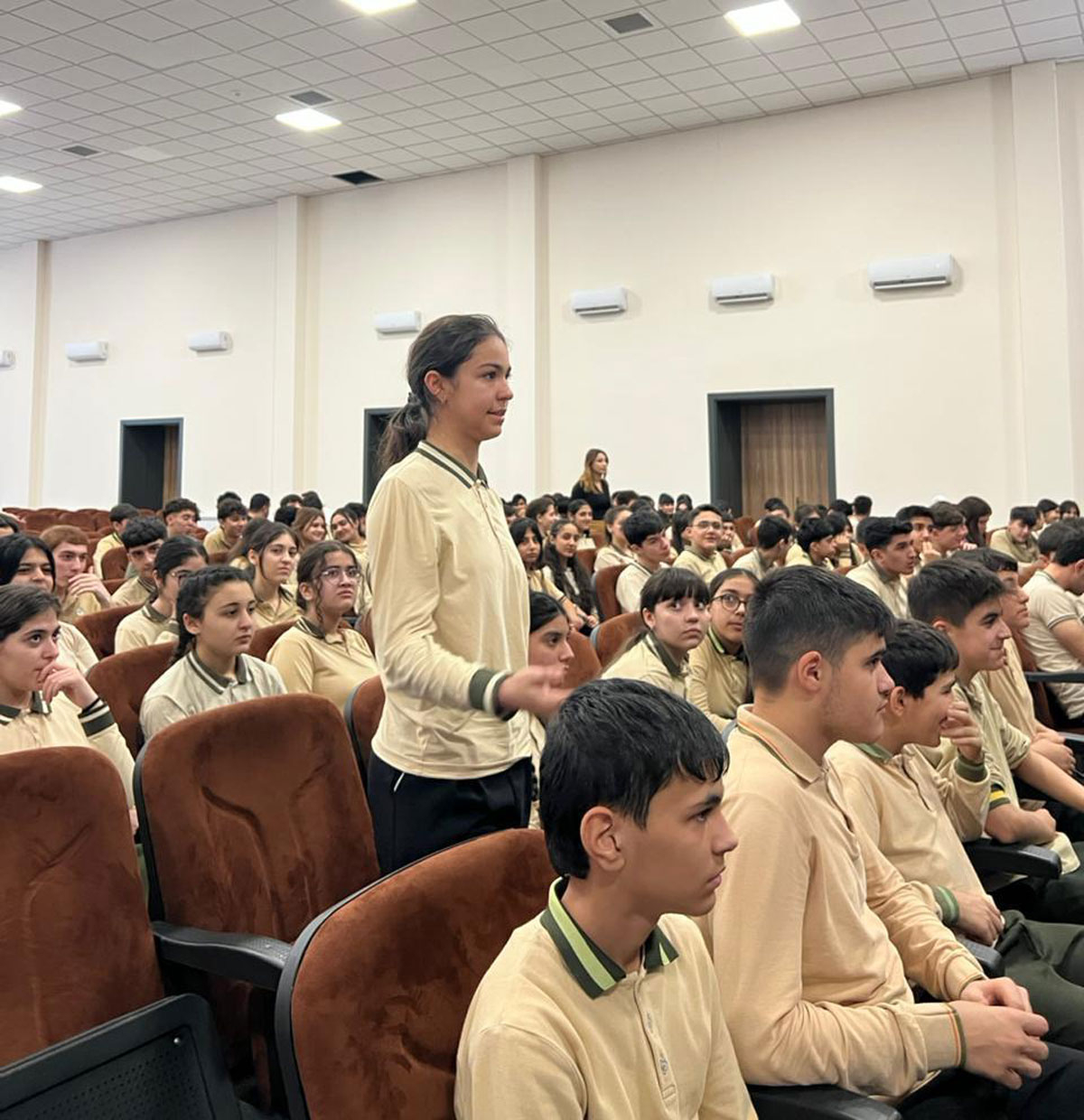 Məktəblilər üçün hüquqi maarifləndirmə təlimləri keçirilib