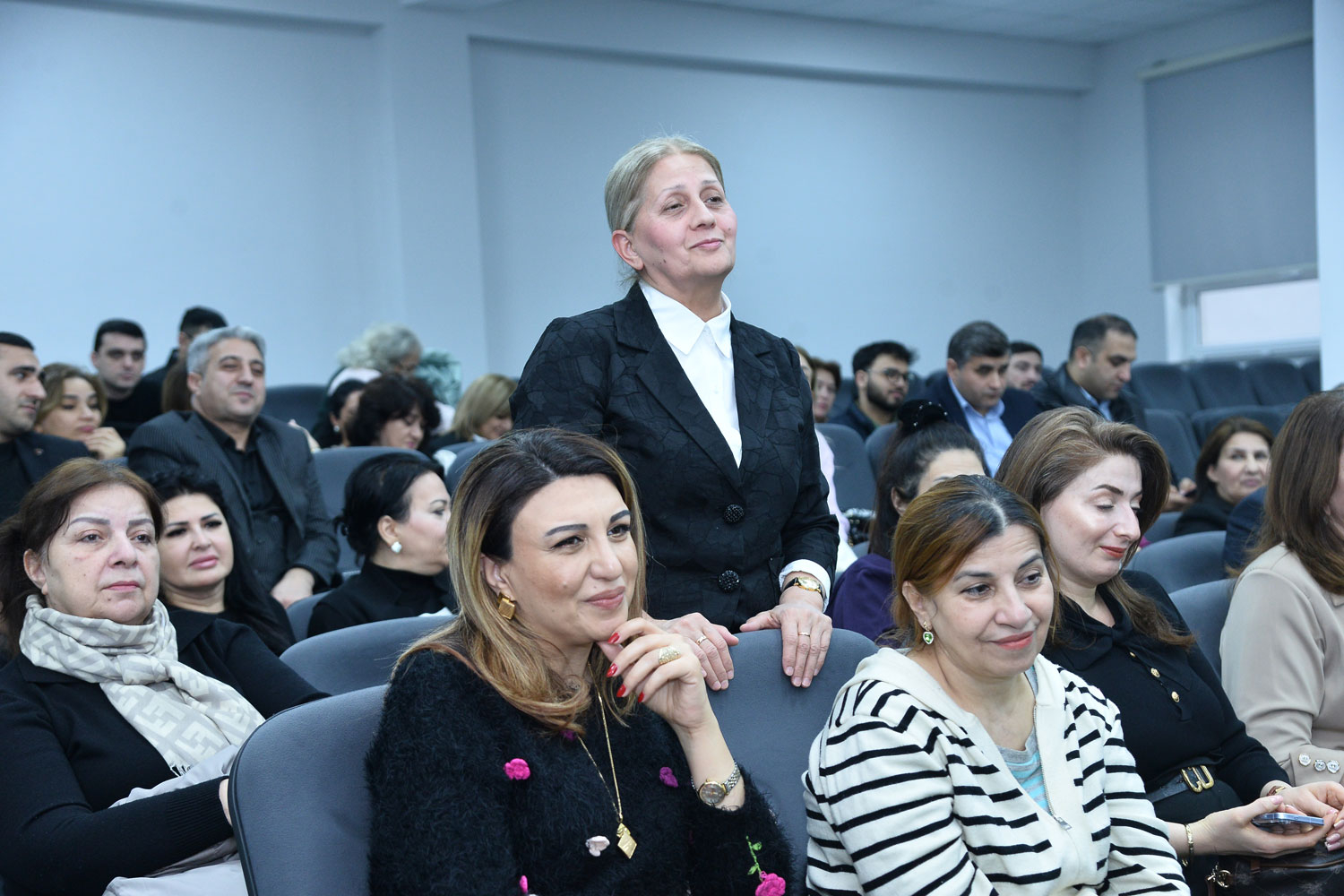 Tarixçi alim Həsən Həsənovla görüş keçirilib