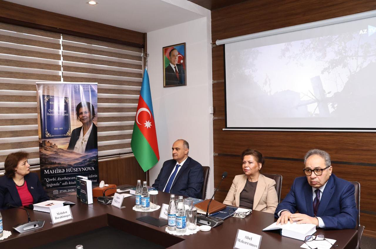 BSU-da "Qərbi Azərbaycan: Danışan izlərin işığında" kitabının təqdimatı keçirilib