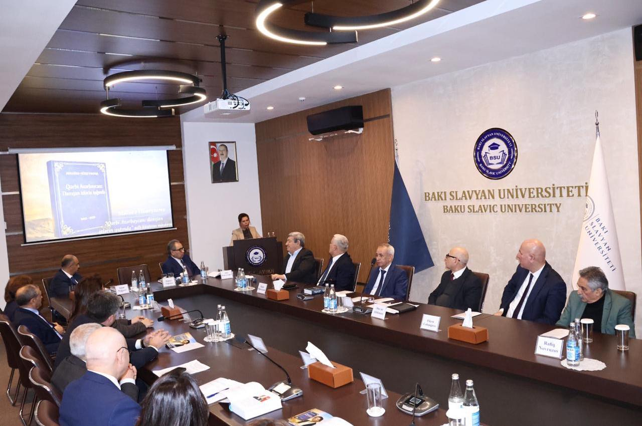 BSU-da "Qərbi Azərbaycan: Danışan izlərin işığında" kitabının təqdimatı keçirilib