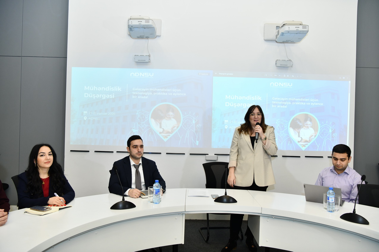 ADNSU-da şagirdlər üçün “Mühəndislik düşərgəsi” keçirilir