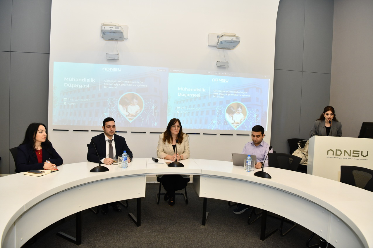 ADNSU-da şagirdlər üçün “Mühəndislik düşərgəsi” keçirilir