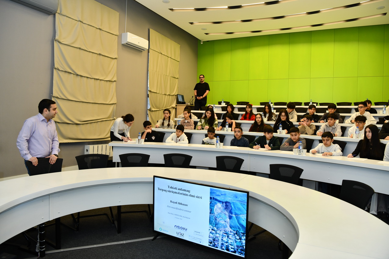 ADNSU-da şagirdlər üçün “Mühəndislik düşərgəsi” keçirilir