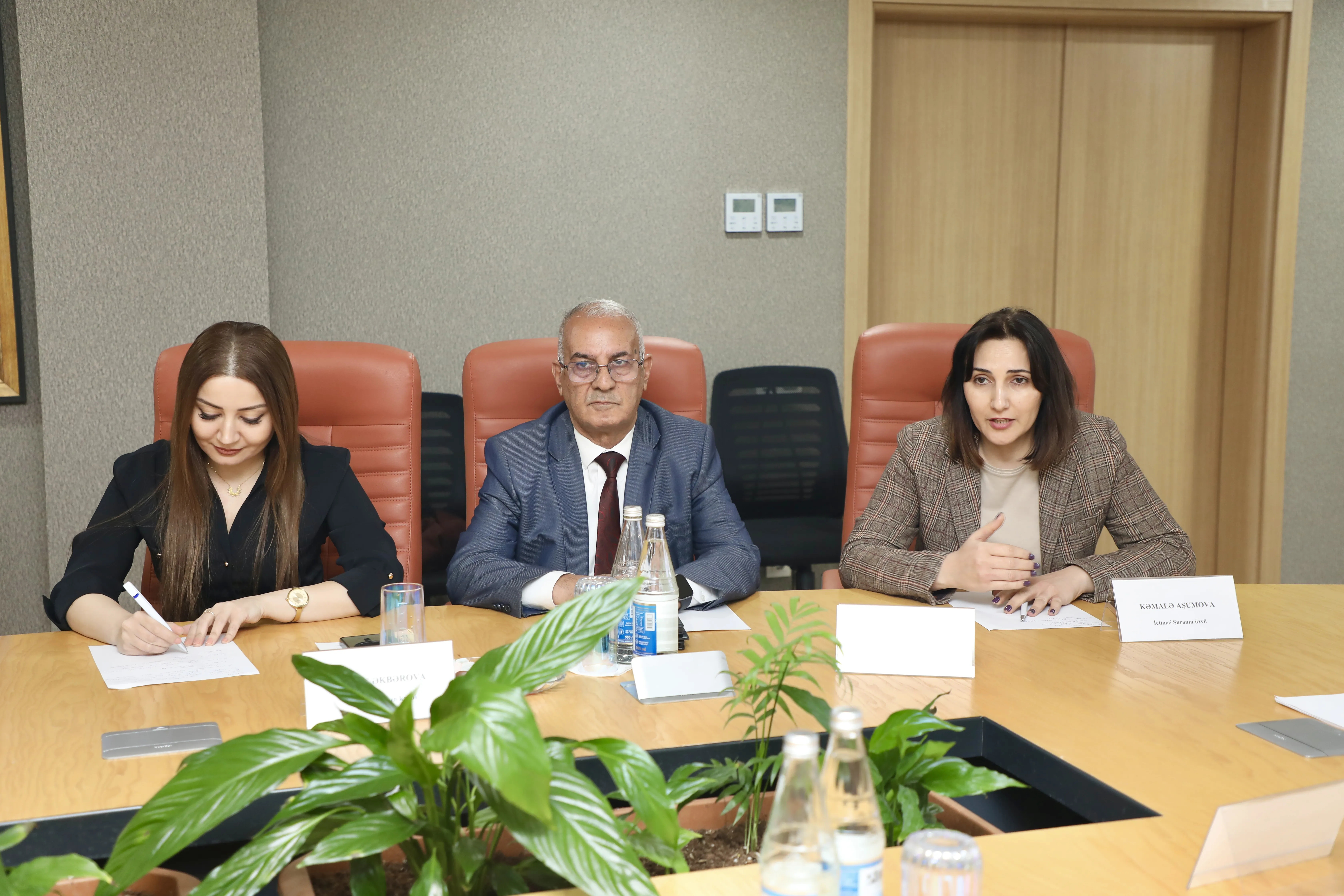 DİM rəhbərliyi ilə İctimai Şuranın üzvləri arasında görüş keçirilib