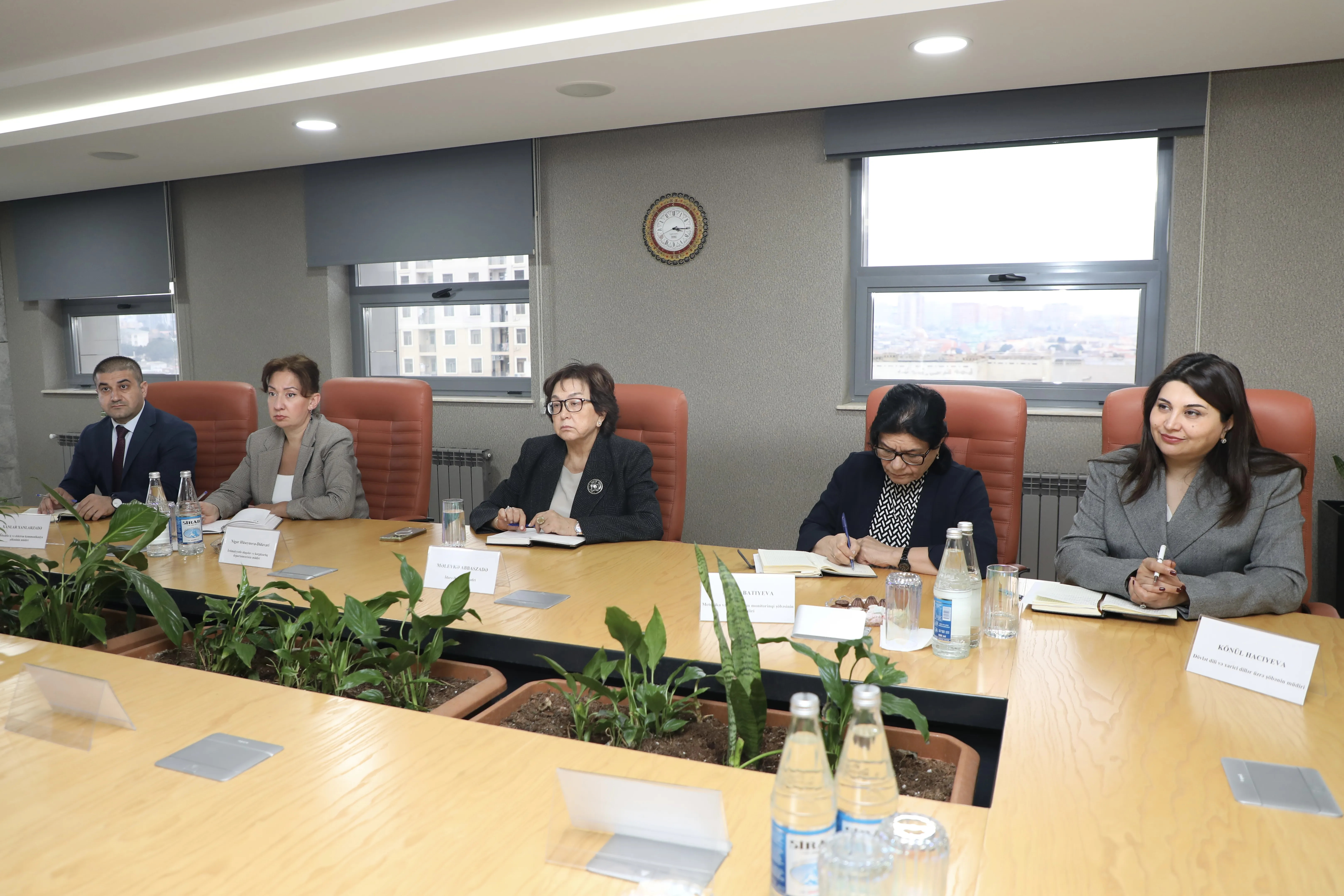 DİM rəhbərliyi ilə İctimai Şuranın üzvləri arasında görüş keçirilib